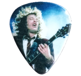 ac dc Guitar Pick - Púa de Guitarra