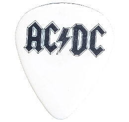 ac dc Guitar Pick - Púa de Guitarra