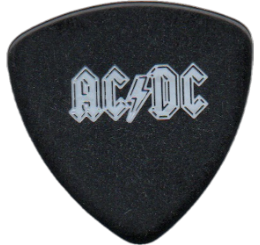ac dc Guitar Pick - Púa de Guitarra
