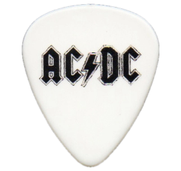 ac dc Guitar Pick - Púa de Guitarra