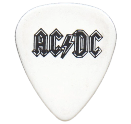 ac dc Guitar Pick - Púa de Guitarra