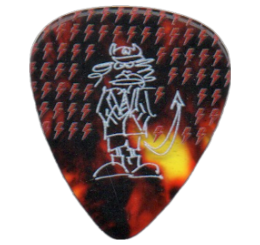 ac dc Guitar Pick - Púa de Guitarra