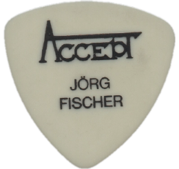 accept Guitar Pick - Púa de Guitarra