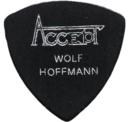 accept Guitar Pick - Púa de Guitarra