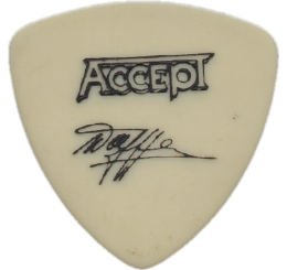 accept Guitar Pick - Púa de Guitarra