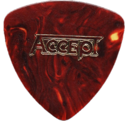 accept Guitar Pick - Púa de Guitarra