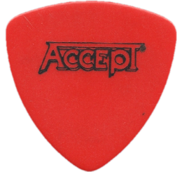 accept Guitar Pick - Púa de Guitarra