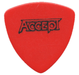 accept Guitar Pick - Púa de Guitarra