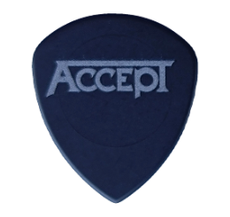 accept Guitar Pick - Púa de Guitarra