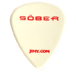 sober Guitar Pick - Púa de Guitarra